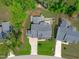 Aerial view of property showcasing manicured landscaping at 4105 Bankshire Ln, Raleigh, NC 27603