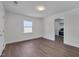 Modern kitchen featuring new appliances, white cabinetry, and a clean, minimalist design at 414 Craven St, Durham, NC 27704