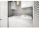 Laundry room with washer and dryer at 4604 Townesbury Ln, Raleigh, NC 27612