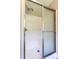 Modern shower features sliding glass doors and a contemporary shower head fixture at 486 S Denise Ave, Coats, NC 27521