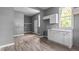 An empty room features a doorway and cabinets in its interior design at 508 Buena Vista Ave, Rocky Mount, NC 27801