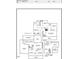 Detailed floor plan outlining the layout of the home, including room dimensions and features at 513 Lake Gaston Dr, Fuquay Varina, NC 27526