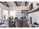 Comfortable lounge area with stylish furnishings and a cozy fireplace, perfect for relaxation and socializing at 5908 Giddings St, Raleigh, NC 27616