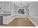 Cozy breakfast area with natural light and a view of the back yard at 6201 Bayswater Trail Trl, Raleigh, NC 27612