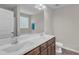 Bathroom features a double vanity and tile flooring at 960 Sandyhill Rd, Wendell, NC 27591