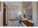 Inviting entryway with natural light, neutral tones, and views of the outdoors at 1000 College St, Oxford, NC 27565