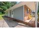 Cozy home exterior with a combination of brick and siding, plus a quaint porch area at 1207 Grant St, Durham, NC 27701