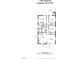 Detailed floor plan showcasing the layout of the home, including room dimensions and features at 1207 Grant St, Durham, NC 27701