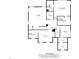 Layout of the second floor featuring bedrooms, bathrooms, an office, and closet spaces at 12216 Kyle Abbey Ln, Raleigh, NC 27613