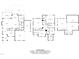 Complete floor plan of the home, detailing all three levels and estimated areas at 12216 Kyle Abbey Ln, Raleigh, NC 27613