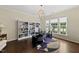 Bright office space with custom built-ins, ample natural light, and modern finishes at 123 Turnstone Dr, Durham, NC 27703