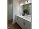 Bathroom features double vanity, and white cabinets at 125 Fraiser Fir Way, Lillington, NC 27546