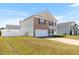 Beautiful home with a well-maintained lawn and attached two-car garage at 131 Botanical Ct, Bunnlevel, NC 28323