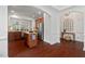 Open-concept kitchen with stainless steel appliances and ample counter space at 1612 Old Bramble Ln, Fuquay Varina, NC 27526