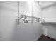 Walk-in closet with ventilated shelving is perfect for storage and organization at 191 Bridle Dr, Angier, NC 27501