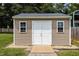 Outdoor storage shed for all your gardening or recreational equipment at 191 Bridle Dr, Angier, NC 27501