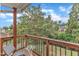Cozy balcony with a table and chair, offering a great spot to relax with neighborhood views at 2224 Narrawood St, Raleigh, NC 27614