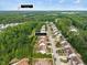 Community aerial view of this home and the community's easy access to Downtown Apex at 2256 Toad Hollow Trl, Apex, NC 27502