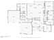 Detailed floor plan showcasing the layout of the first floor, including the garages, bedrooms, and kitchen at 2328 Sanctuary Dr, Raleigh, NC 27606