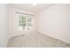 Bedroom with neutral carpet, one window, and light-colored walls at 2619 Bordwell Grant Dr, New Hill, NC 27562