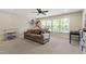 Spacious bonus room with ample windows, seating, and plenty of space for activities at 2661 Silver Bend Dr, Apex, NC 27539