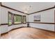 Formal dining room featuring beautiful hardwood floors, trim, and a bay window at 2708 Halfhitch Trl, Raleigh, NC 27615