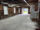 Spacious unfinished garage area offering ample storage and workshop potential at 2815 Orange Grove Rd, Hillsborough, NC 27278