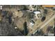 The aerial lot map displays the property's boundaries, showcasing its layout and features within the surrounding area at 2815 Orange Grove Rd, Hillsborough, NC 27278