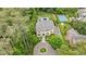 Luxury home with manicured lawn, swimming pool, tennis court, and circular driveway at 3347 Alamance Dr, Raleigh, NC 27609