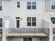 Deck in the back of the townhome at 364 Skymont Dr, Holly Springs, NC 27540