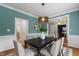 Elegant dining room featuring stylish decor and plenty of seating at 3908 Sterling Ridge Ln, Durham, NC 27707