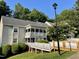 Charming condo with lovely landscaping and outdoor staircases at 411 Gooseneck Dr # A1, Cary, NC 27513