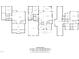 Detailed floor plan showcasing the layout of each level, including room dimensions and square footage of the entire property at 517 Myrna Ln, Wake Forest, NC 27587