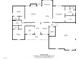 Layout featuring kitchen, living room, bedrooms, and garage in an open floorplan design at 5300 Langdon Dr, Oxford, NC 27565