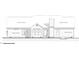 Back view of a home design, featuring brick and siding details as specified at 5300 Langdon Dr, Oxford, NC 27565