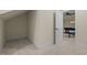 Open attic transitioning to a recreation room at 622 Sunset Ave, Apex, NC 27502