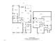 Detailed floor plan showcasing the layout of the residence at 622 Sunset Ave, Apex, NC 27502