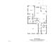 Detailed floor plan showcasing the layout of the home, including room dimensions and relationships at 622 Sunset Ave, Apex, NC 27502