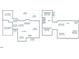 Detailed floor plan showcasing the layout with dimensions for all rooms, including bedrooms, kitchen, and living spaces at 6304 Ansley Ln, Raleigh, NC 27612