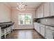Bright kitchen nook features a bar seating area and lots of storage at 77 Redpine Ct, Clayton, NC 27520
