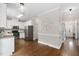 Well-lit kitchen with stainless steel appliances and ample counter space at 8201 Ivymount Way, Raleigh, NC 27613