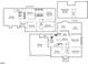 Detailed floor plan of the house, including dimensions and layout of each room at 8508 Zinfandel Pl, Raleigh, NC 27615