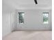 Bright, carpeted bedroom with a ceiling fan and neutral paint and plenty of natural light at 101 Deerwalk Ct, Cary, NC 27513