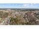 An aerial view of a neighborhood with easy access to nearby shopping and dining at 1012 Delta River Way, Knightdale, NC 27545