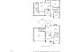 Detailed floor plan showcasing layout of home's two floors at 1012 Delta River Way, Knightdale, NC 27545
