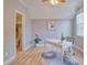 Cozy office space with light wood floors, neutral walls, and plenty of natural light at 1161 Golden Star Way, Wake Forest, NC 27587