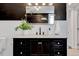 Modern bathroom features a stylish vanity with chic decor and fixtures at 1209 Lochcarron Ln, Cary, NC 27511