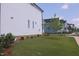 View of a modern home with manicured lawn and landscaping in a well-planned community at 1534 Millrock Trl, Wendell, NC 27591
