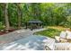 Backyard with gazebo, chairs and patio at 2721 Rustic Brick Rd, Raleigh, NC 27603