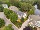 Beautiful neighborhood with mature trees boasts lake views and well-maintained landscaping at 3004 Montville Valley Ct, Cary, NC 27519